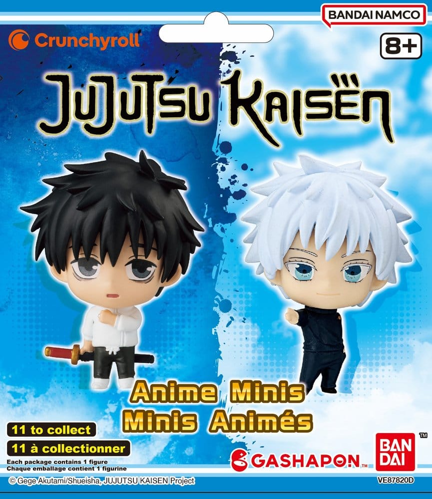 Jujutsu Kaisen Animes Gashapon Minifiguren Blind Box Display (24)