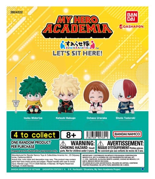 My Hero Academia Gashapon Minifiguren 5 cm Blind Box Display (24)