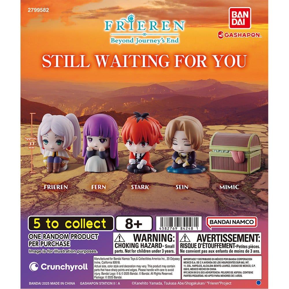 Frieren: Beyond Journey's End Still Waiting For You Gashapon Minifiguren Blind Box Wave 1 Display (24)