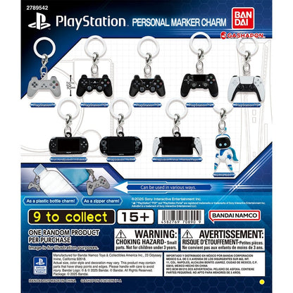 PlayStation Personal Marker Charm Gashapon Schlüsselanhänger Blind Box Display (24)