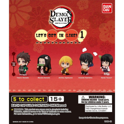 Demon Slayer Narabundesu Gashapon Minifiguren Blind Box Wave 1 Display (24)