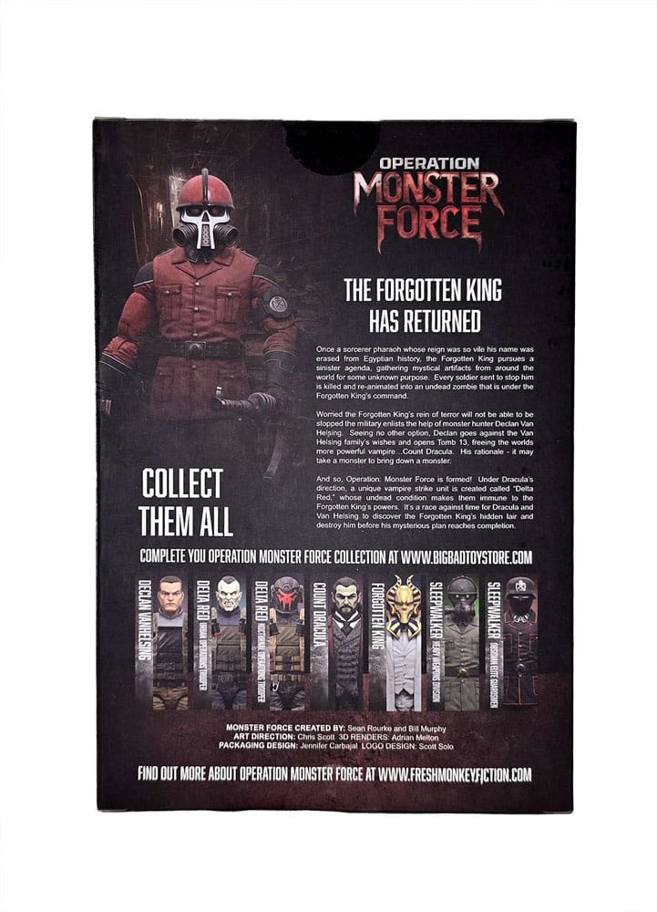Operation: Monster Force Actionfigur 1/12 Sleepwalker Crimson Moon Division 15 cm