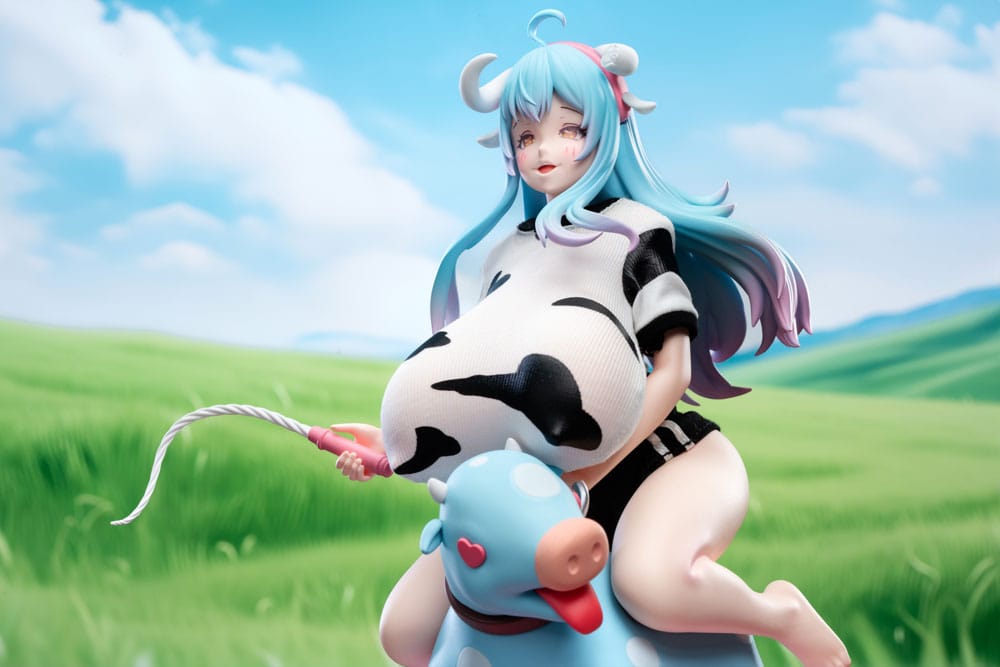 Original Character Statue 1/6 Niu Niang Illustration by renowned designer collective Wushan 21 cm