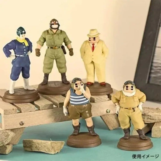 Porco Rosso Überraschungs-Minifigur Marco Blind Box Display (6)