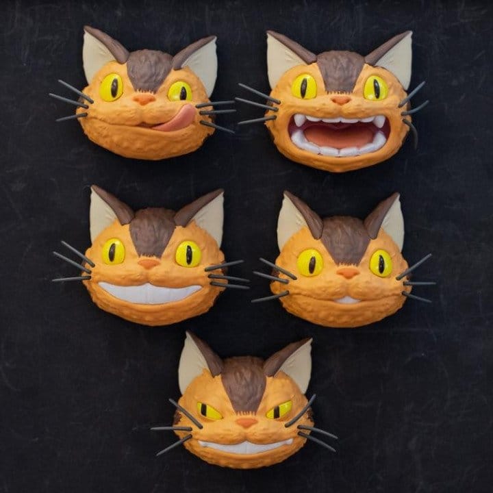 Mein Nachbar Totoro Magnet Catbus face Blind Box Sortiment (6)