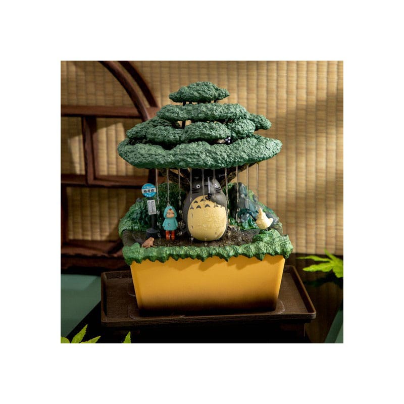 Mein Nachbar Totoro Statue Bonsai Water Garden Kasajuku 24 cm
