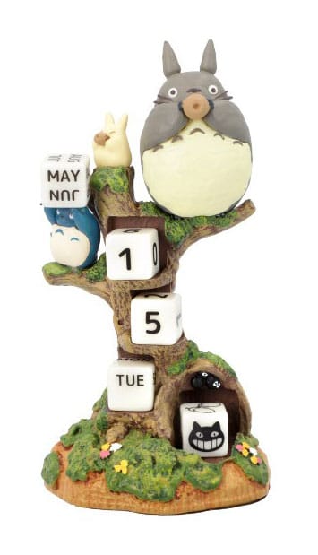 Mein Nachbar Totoro Statue Diorama / Calendar Perpetual Ocarina Concert 11 cm *Englische Version*