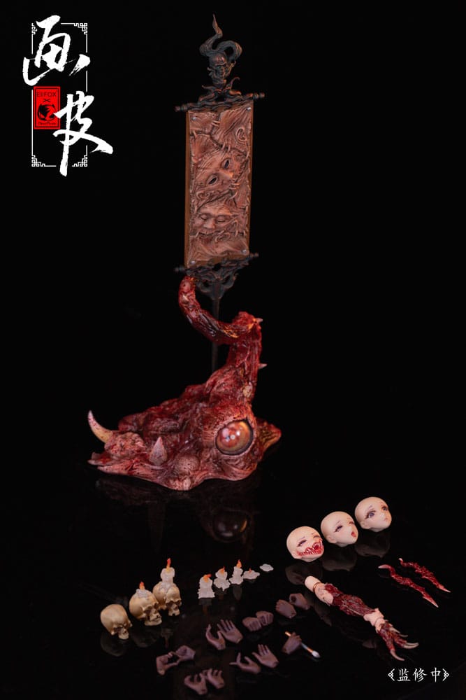 Original Character Actionfigur 1/12 Hua Xia Shen Gui Hua Pi 16 cm