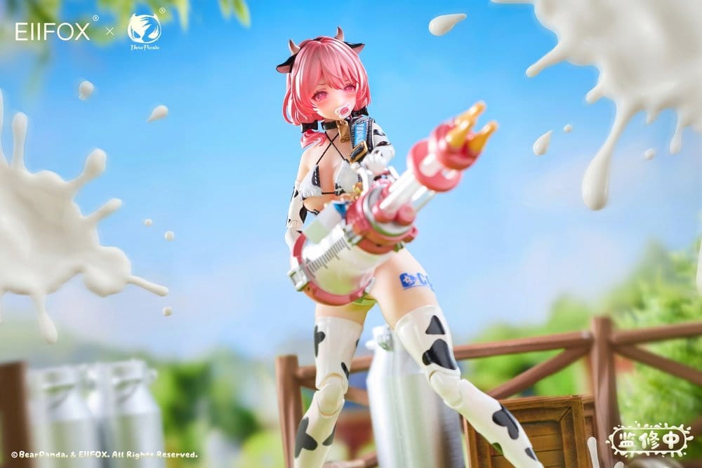 Original Character Actionfigur 1/8 Eiifox & BearPanda Nyuugyuu Momo 21 cm