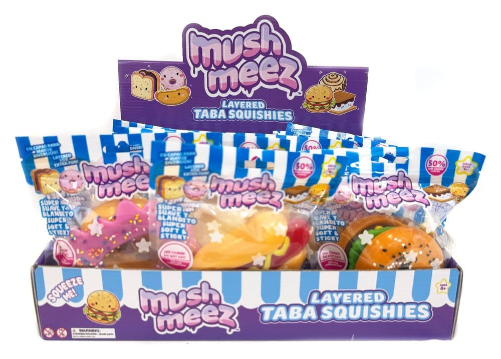 Mushmeez Anti-Stress-Figuren Core Taba 14 cm Display (24)