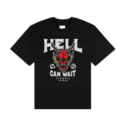 Stranger Things T-Shirt Hell Can Wait (black) Größe S