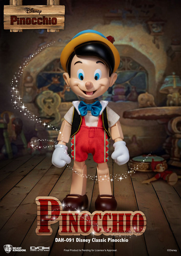 Disney Classic Dynamic 8ction Heroes Actionfigur 1/9 Pinocchio 18 cm