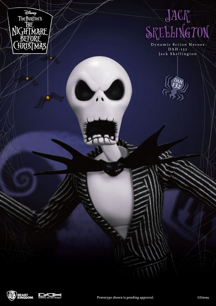 Nightmare before Christmas 8ction Heroes Actionfigur 1/9 Jack 21 cm