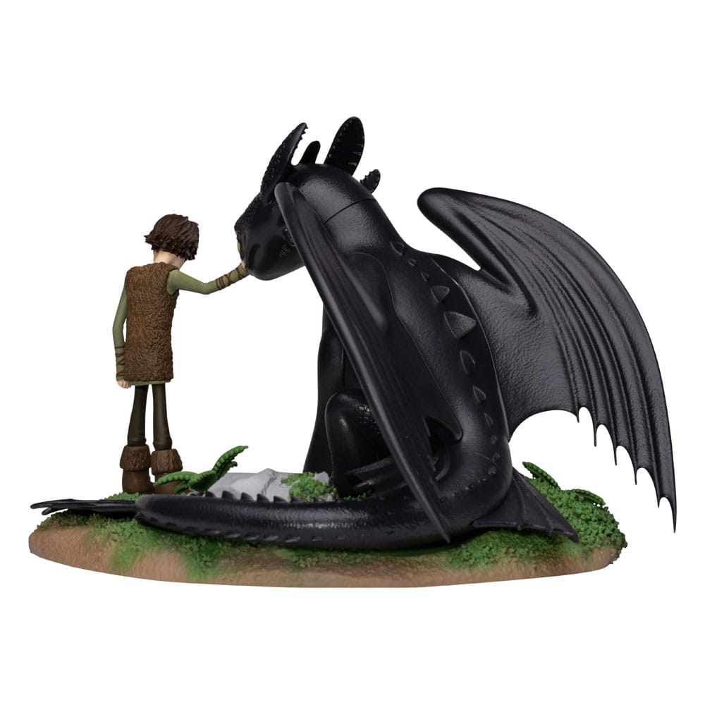 Dragons D-Stage PVC Diorama Ohnezahn & Hicks 15 cm