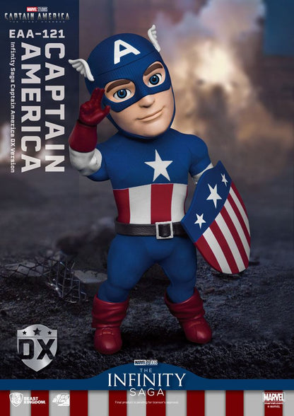 Captain America: The First Avenger Egg Attack Action Actionfigur Captain America DX Version 17 cm
