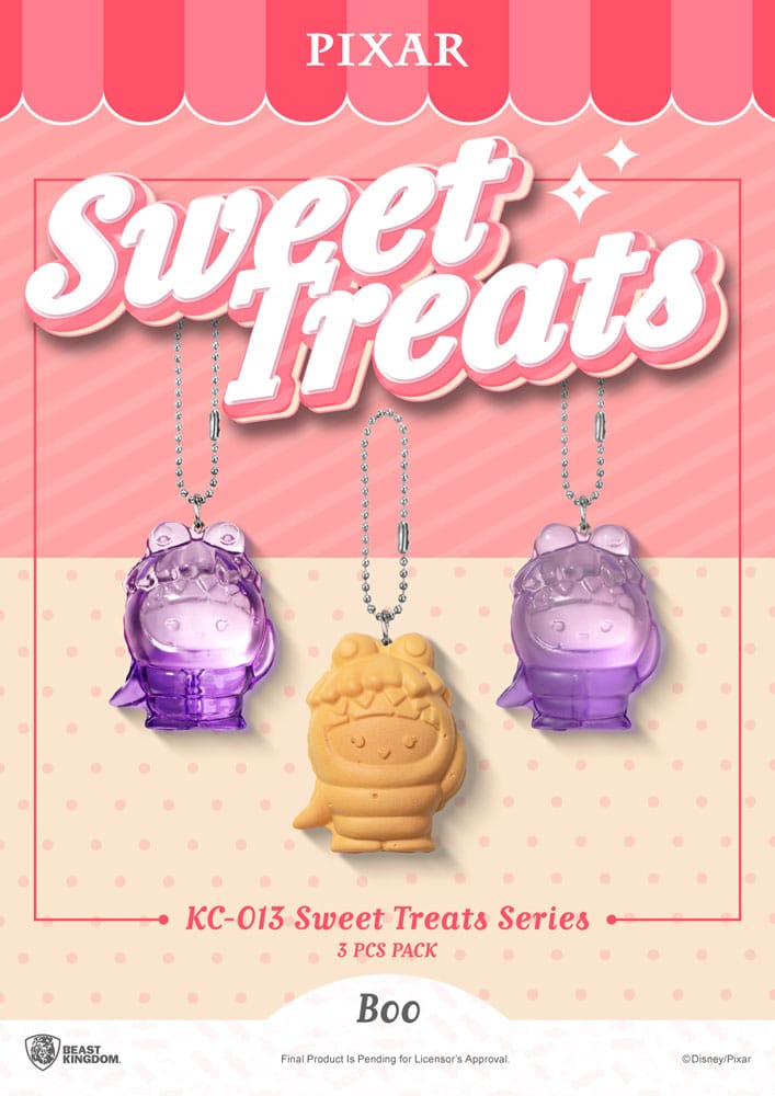 Pixar Sweet Treats Series Schlüsselanhänger 3er-Pack 4 cm