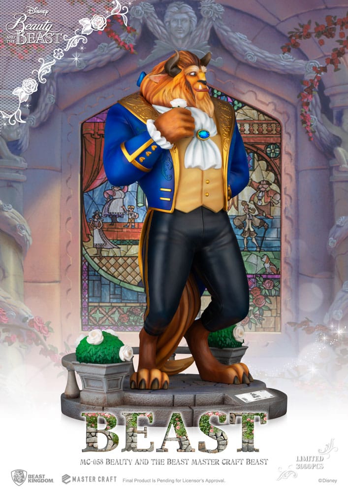 Disney Master Craft Statue Die Schöne und das Biest Beast 39 cm