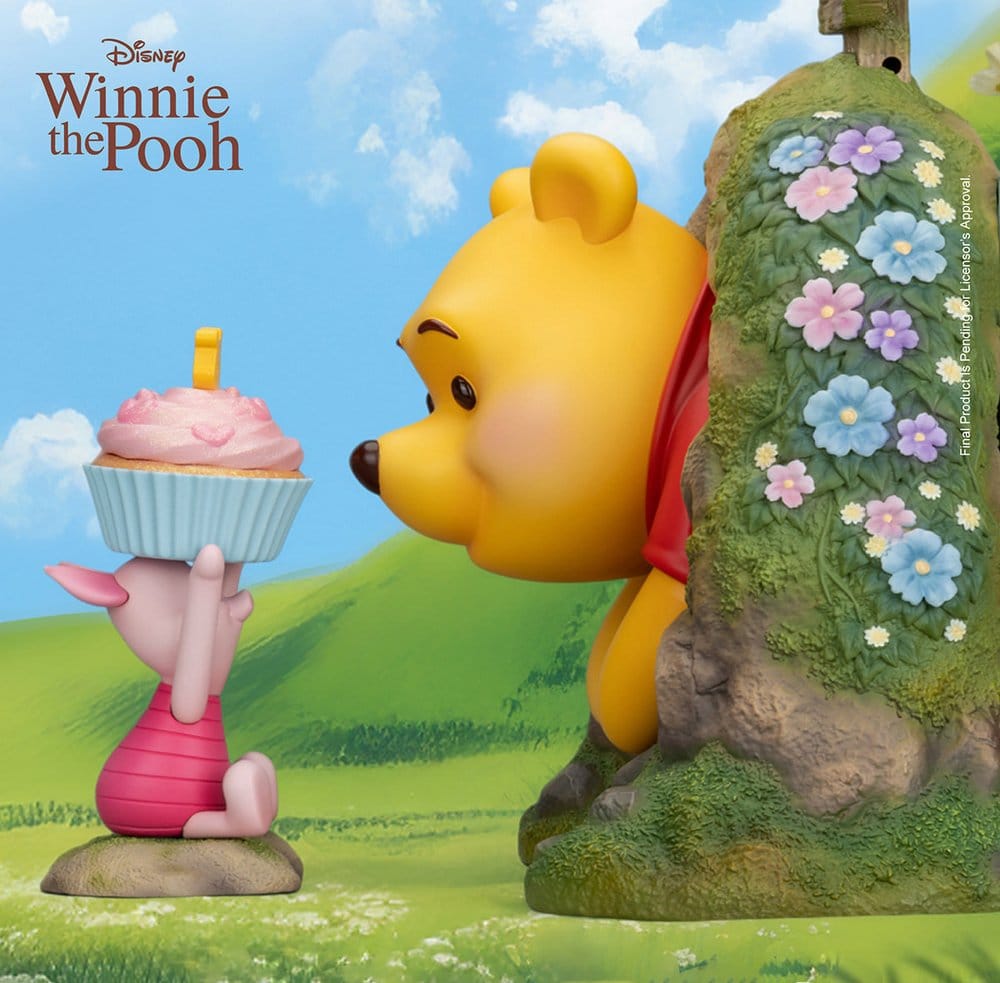Disney Master Craft Statue Winnie Puuh & Ferkel 33 cm