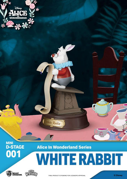 Alice im Wunderland Mini Diorama Stage Statuen 6-er Pack 10 cm