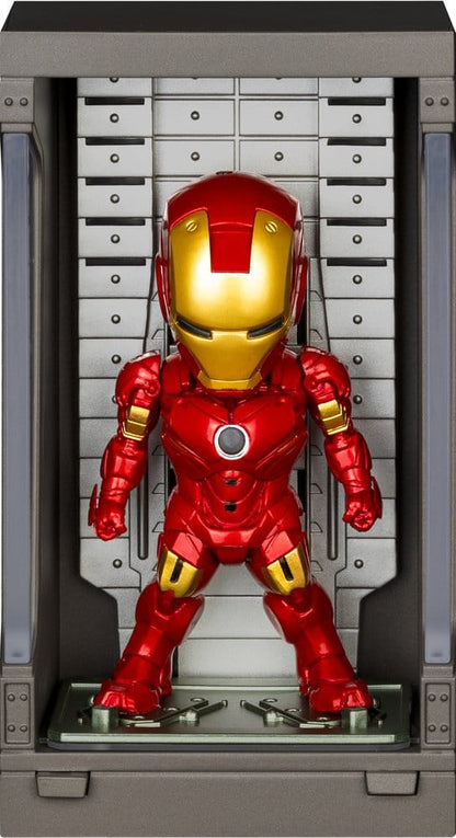 Marvel Mini Egg Minifiguren Iron Man Hall of Armor Blind Box Sortiment (6) 8 cm