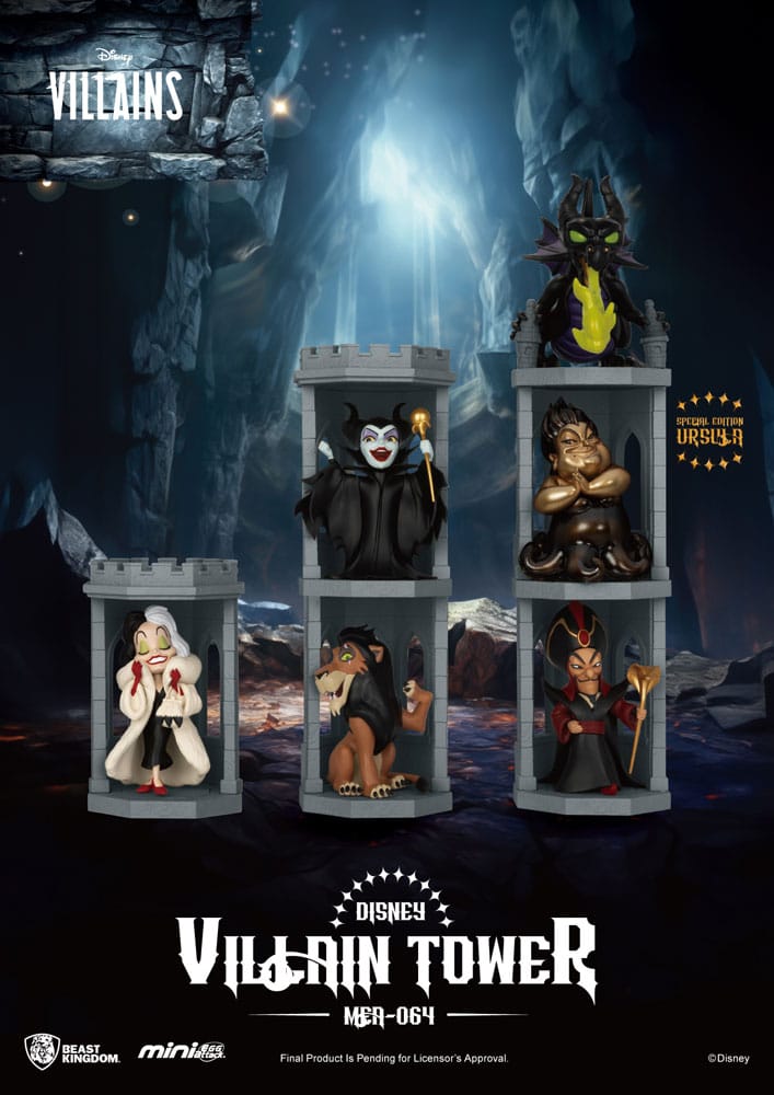 Disney Villains Mini Egg Attack Blind Box Figuren Series Villain Tower Sortiment 12 cm (6)