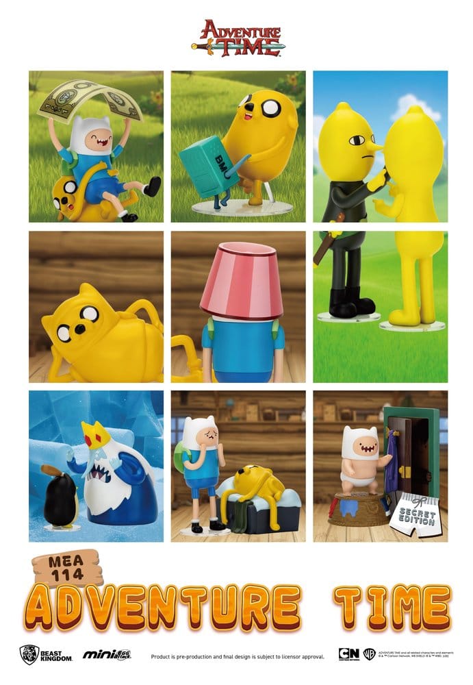Adventure Time Mini Egg Attack Blind Box Figuren Adventure Time Sortiment 9 cm (6)