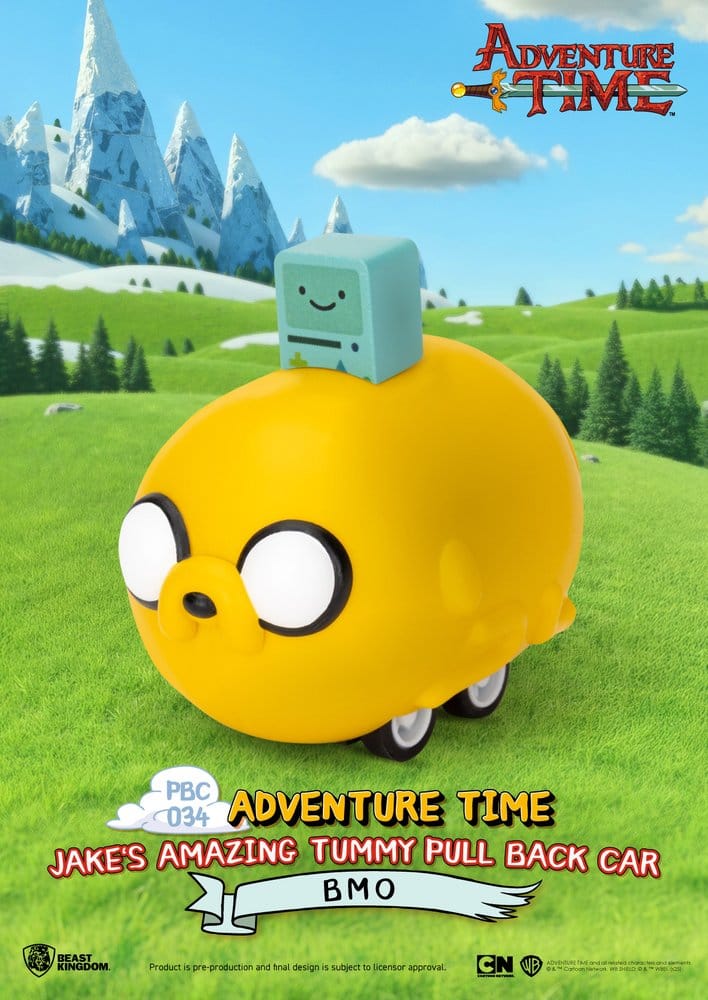 Adventure Time Aufziehauto Jake's Amazing Tummy 5 cm Blind Box Sortiment (6)