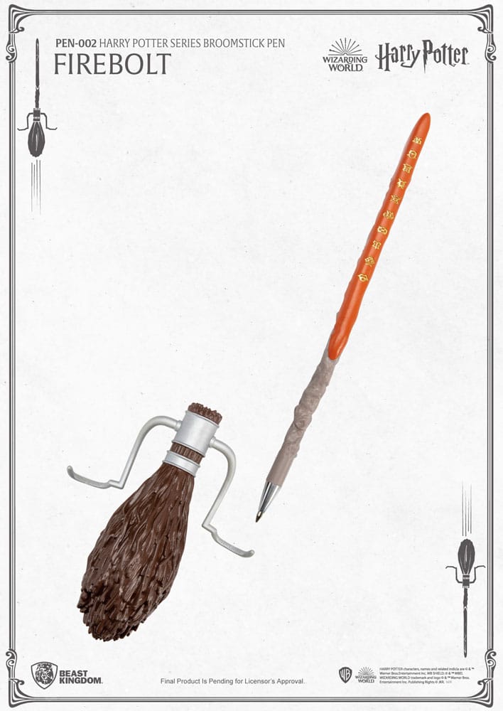 Harry Potter Kugelschreiber Firebolt Besenstiel 29 cm