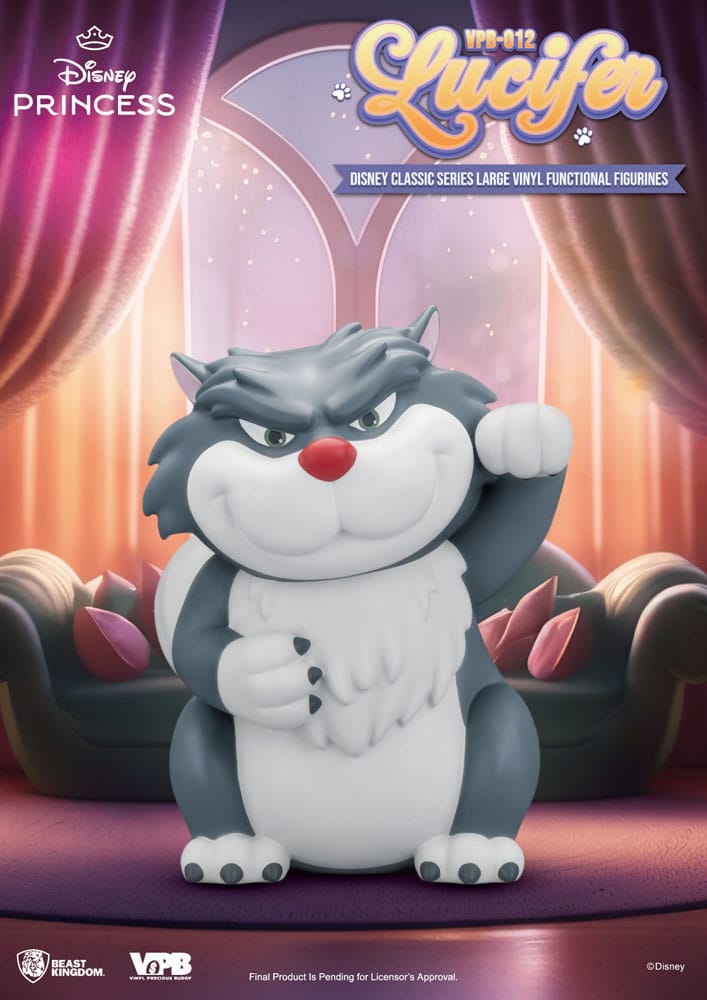 Cinderella Piggy Vinyl Spardose Lucifer 33 cm