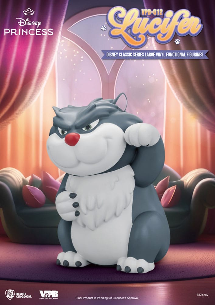 Cinderella Piggy Vinyl Spardose Lucifer 33 cm