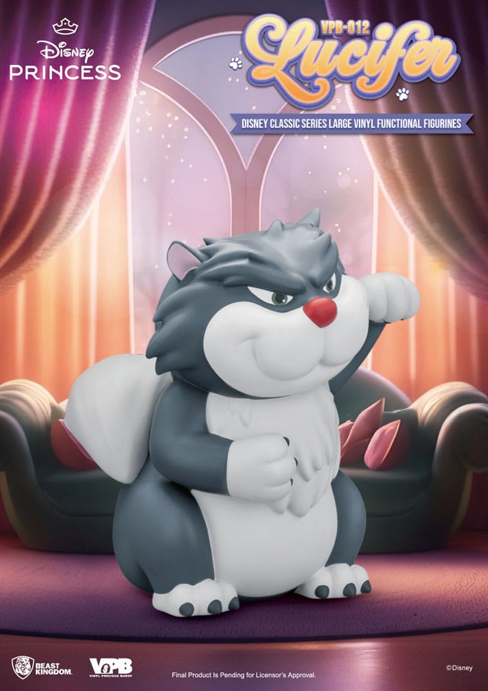 Cinderella Piggy Vinyl Spardose Lucifer 33 cm