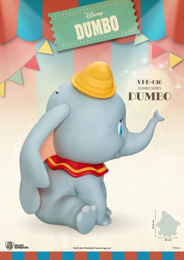 Disney Funktional Figure Spardose Dumbo 34 cm