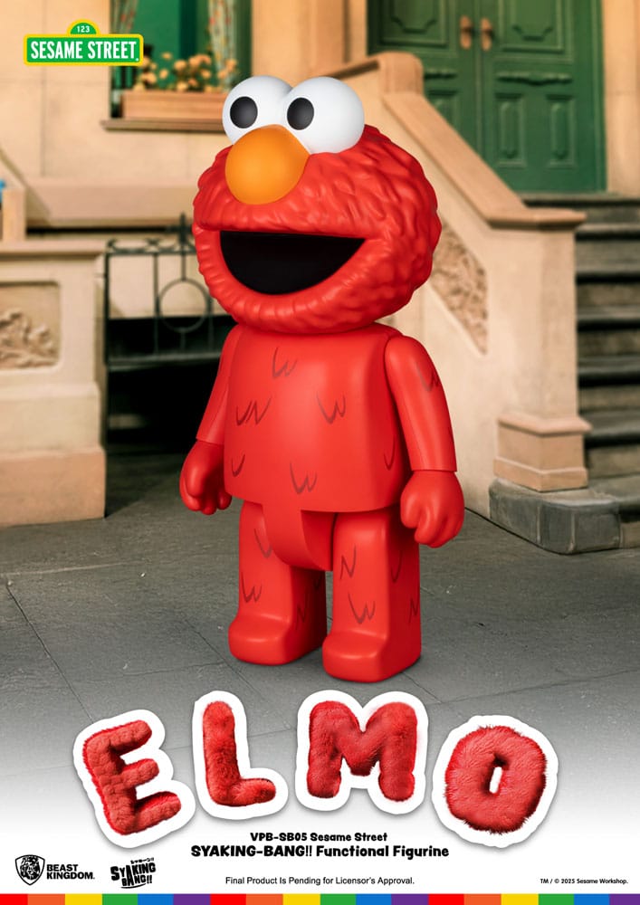 Sesamstraße Syaing Bang Vinyl Spardose Elmo 47 cm