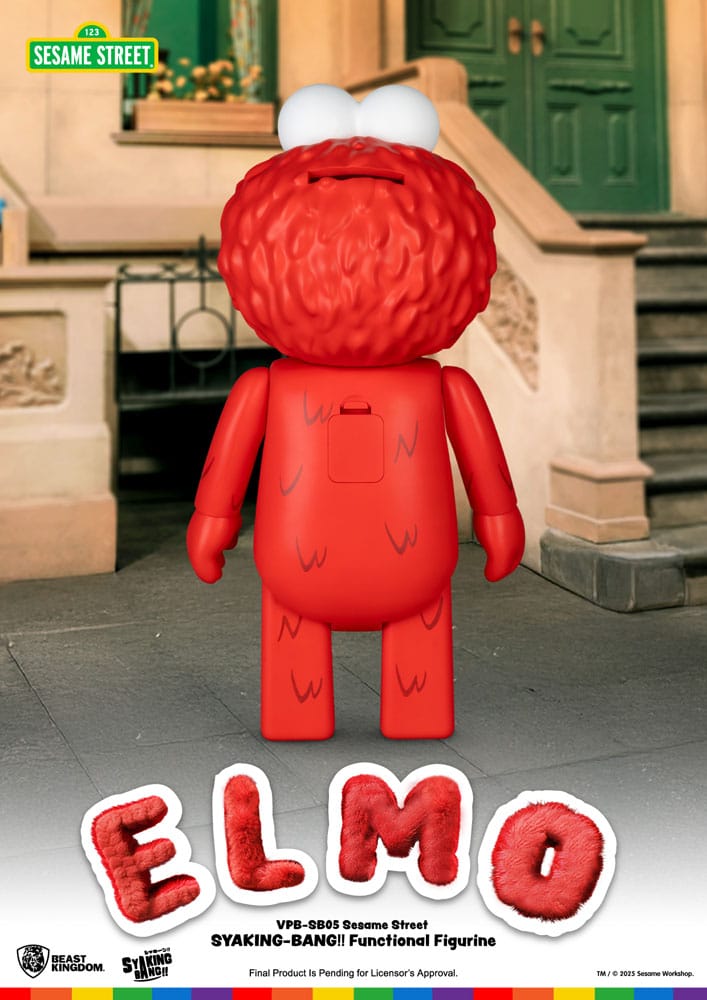 Sesamstraße Syaing Bang Vinyl Spardose Elmo 47 cm