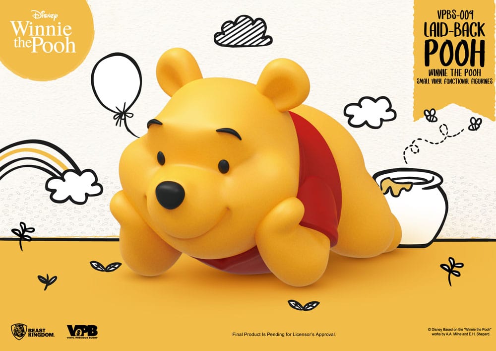 Winnie The Pooh Small Vinyl Spardose liegender Winnie 17 cm