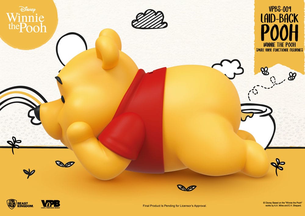 Winnie The Pooh Small Vinyl Spardose liegender Winnie 17 cm