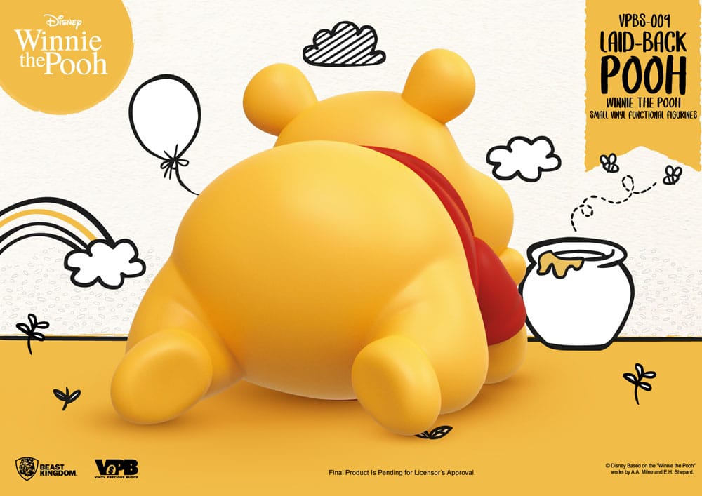 Winnie The Pooh Small Vinyl Spardose liegender Winnie 17 cm
