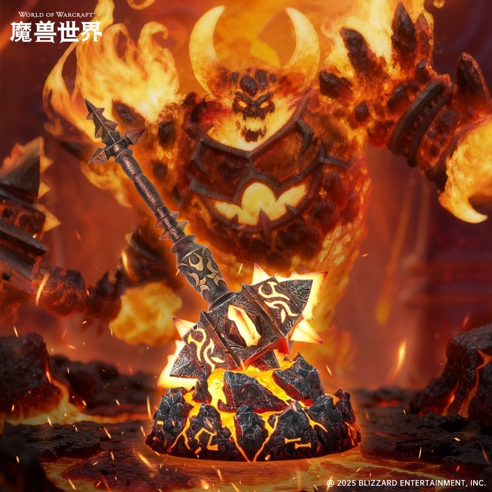 World of Warcraft Replika Sulfuras, Hand of Ragnaros 25 cm