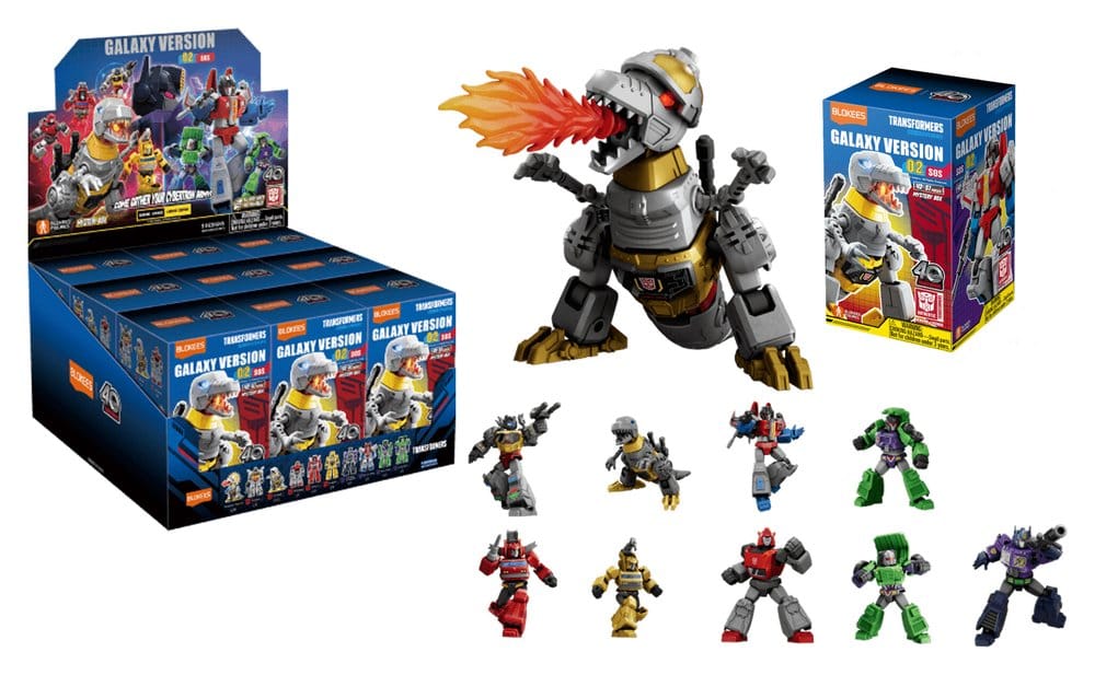 Transformers Blokees Plastic Model Kit Galaxy 02 Blind Box Display (9)
