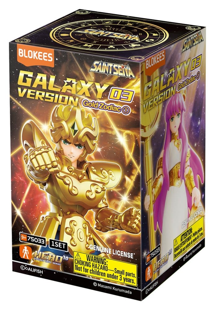 Saint Seiya Blokees Plastic Model Kit Galaxy Version 3 Blind Box Display (9)