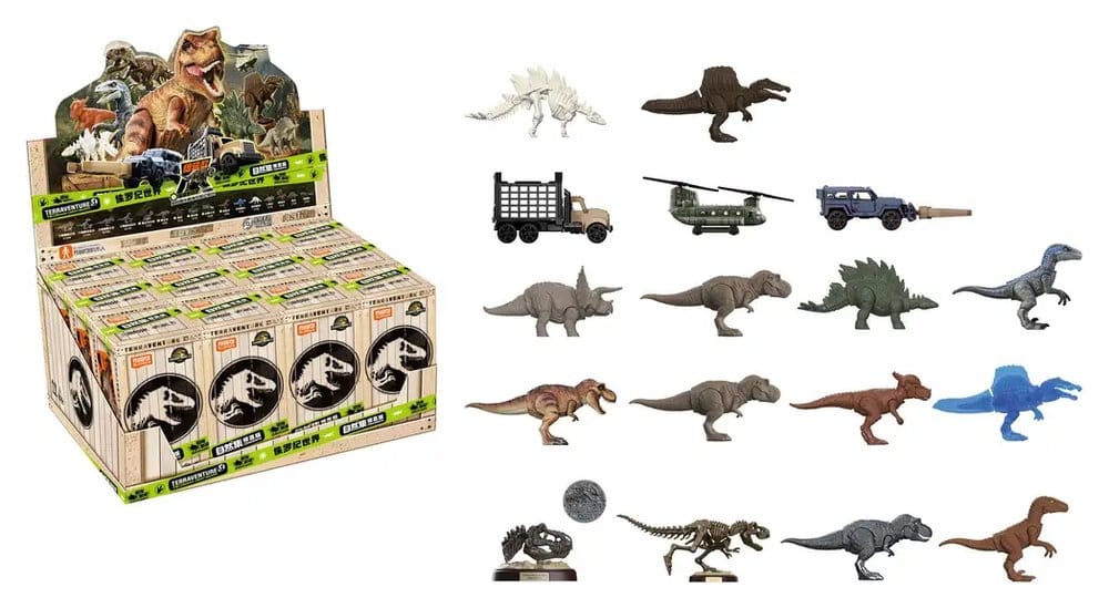 Jurassic Park Blokees Bausätze Terraventure Sortiment (12)