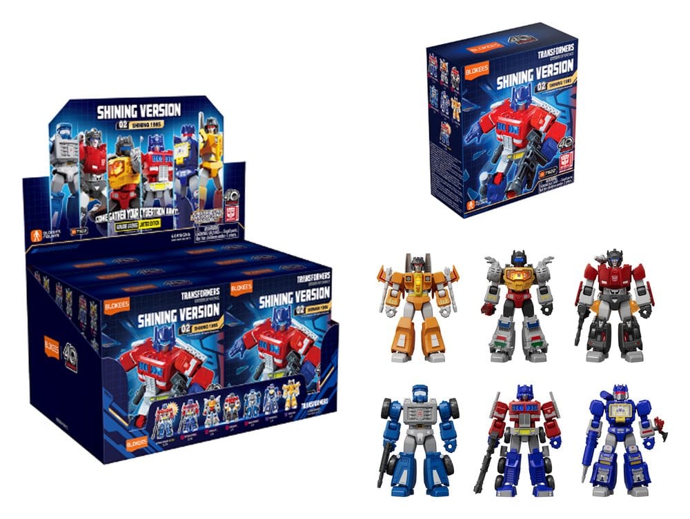 Transformers Blokees Plastic Model Kit Shining 02 Blind Box Display (6)