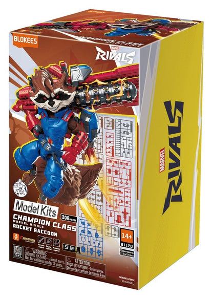 Marvel Rivals Blokees Plastic Model Kit Rocket Raccoon