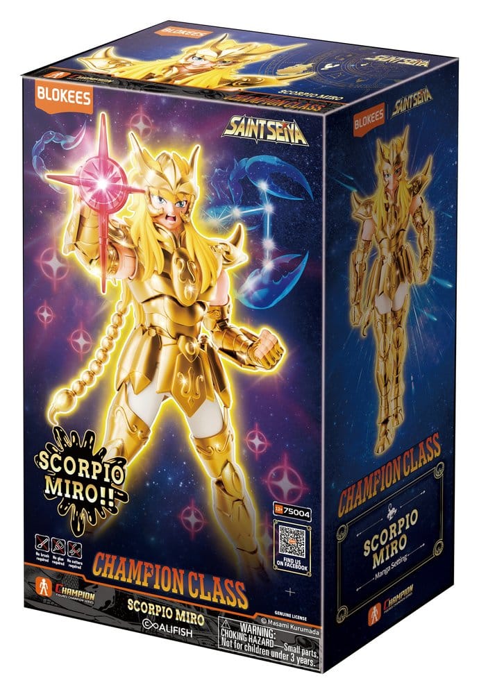 Saint Seiya Blokees Plastic Model Kit Scorpio Miro