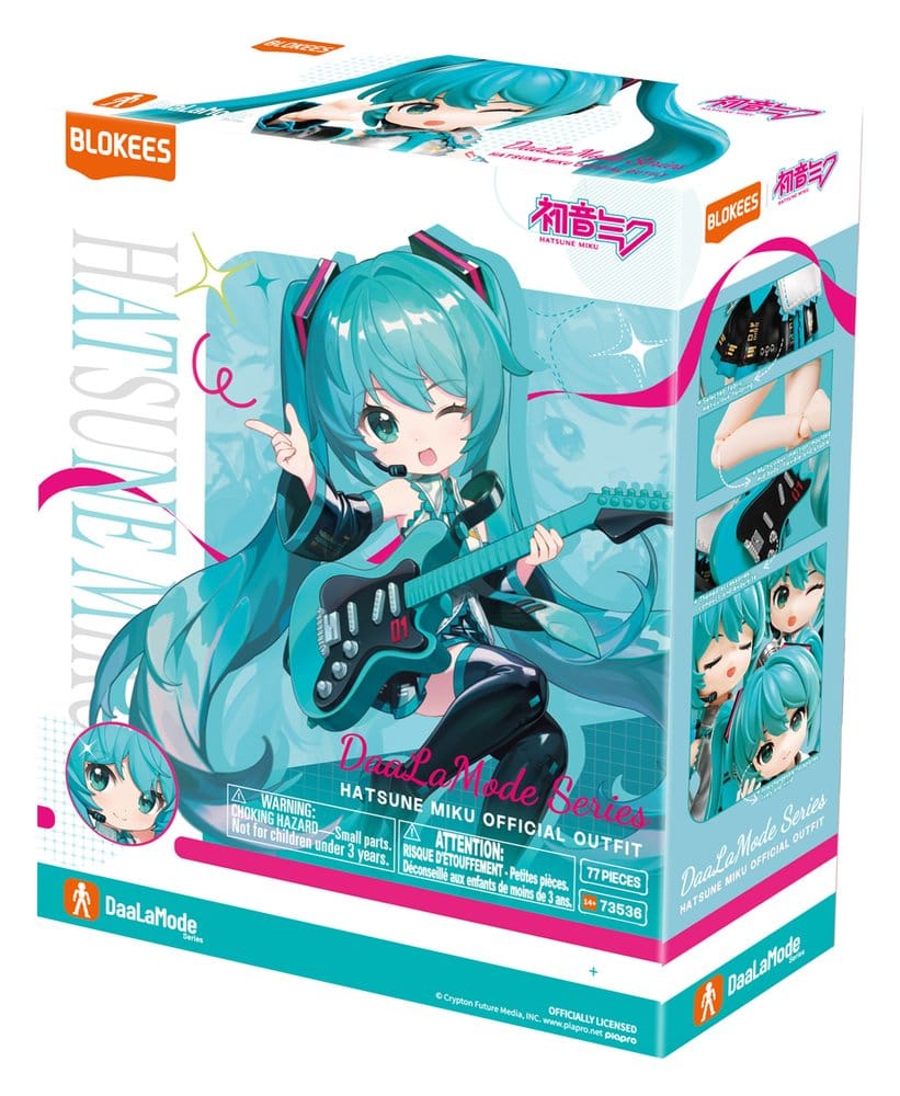 Hatsune Miku DaaLaMode Blokees Plastic Model Kit Hatsune Miku