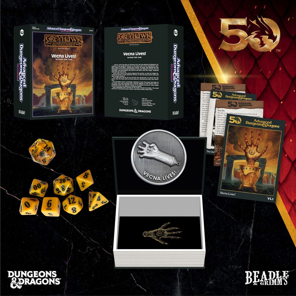 Dungeons & Dragons Classic Module Würfel Set Vecna Lives (7)