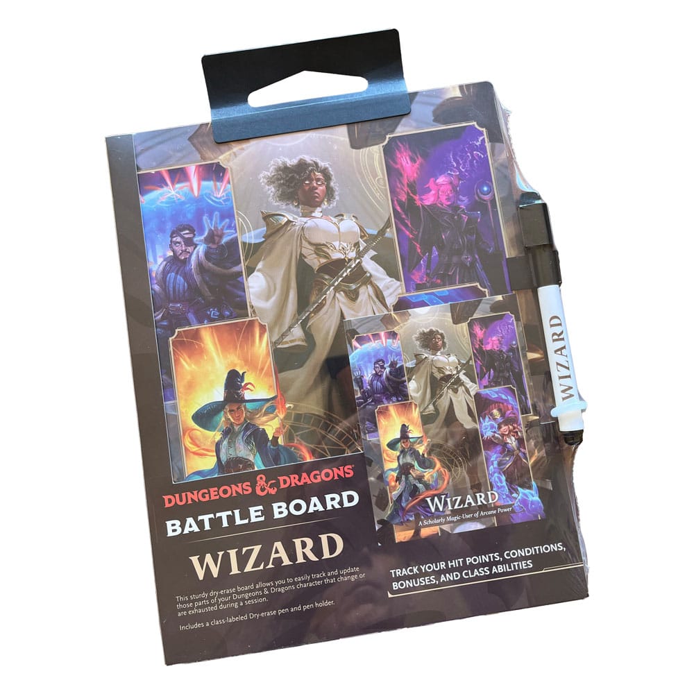 Dungeons & Dragons Battle Board Kampfbretttafel Zauberer (Wizard)