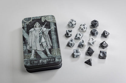 Character Class Classic RPG Würfel Set Fighter (15)