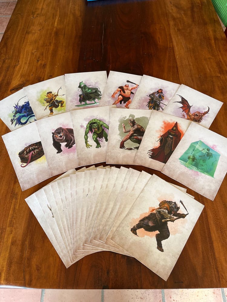 Dungeons & Dragons RPG Begegnungskarten Challenge Rating 7+: Pack 2 *englisch*