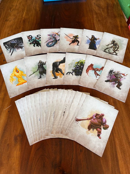 Dungeons & Dragons RPG Begegnungskarten Challenge Rating 7+: Pack 2 *englisch*